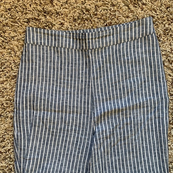 Free People Elliot Striped Linen Blend Pants - Picture 6 of 13